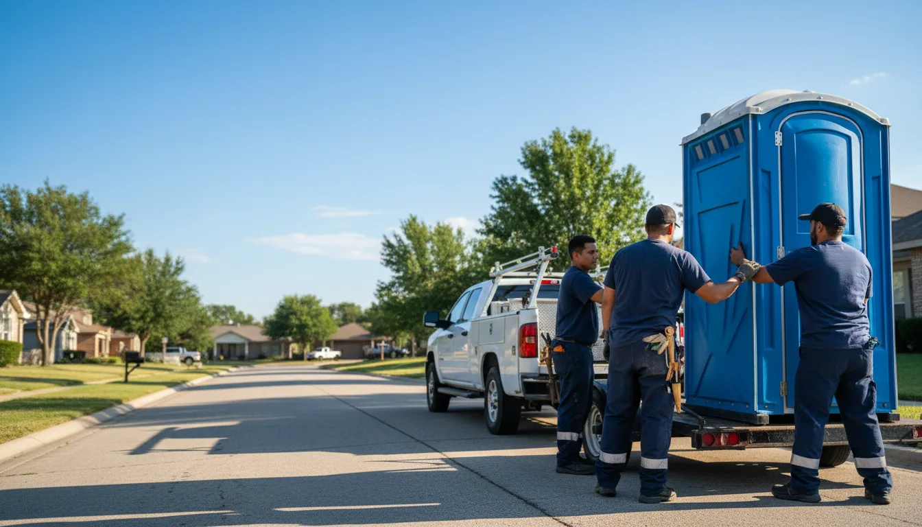 Portable Toilet Rental in Wisner, LA near me